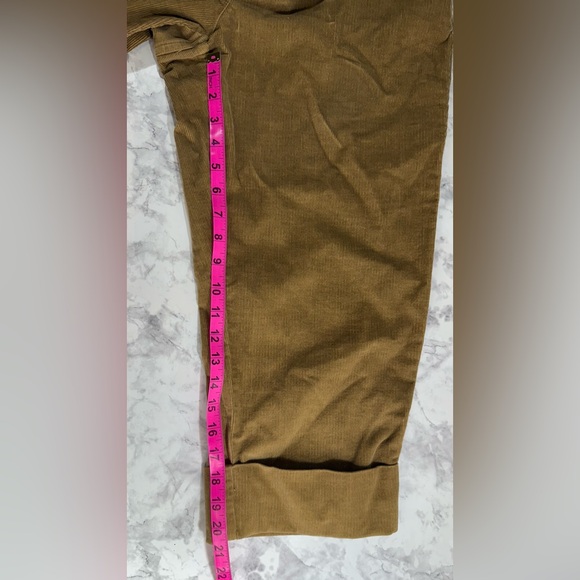 NWOT Talbots Women's Tan Corduroy Pant sz 14 - Picture 5 of 8
